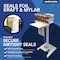 Sealer Sales 18" W-Series Direct Heat Foot Sealer w/ 15mm Serrated Seal Width - PTFE Coated W-450DTS - alternate 3